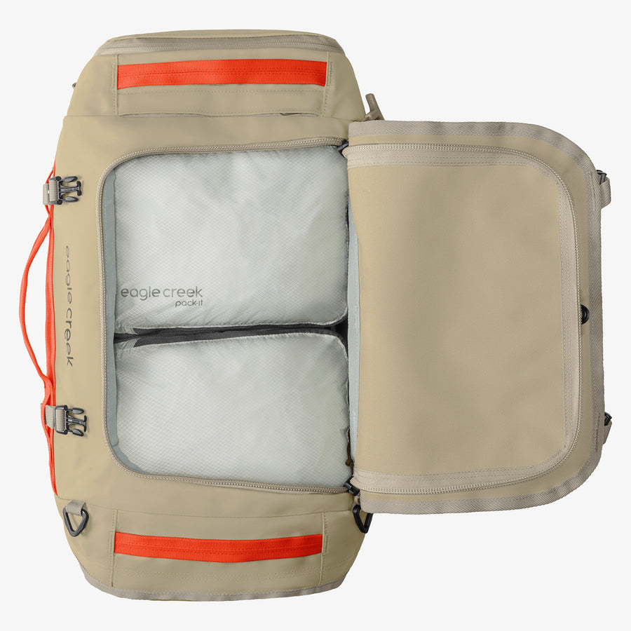 Tan Duffle Bag Internal Organization Eagle Creek