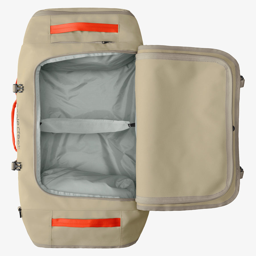 Tan Duffle Bag Internal Organization Eagle Creek