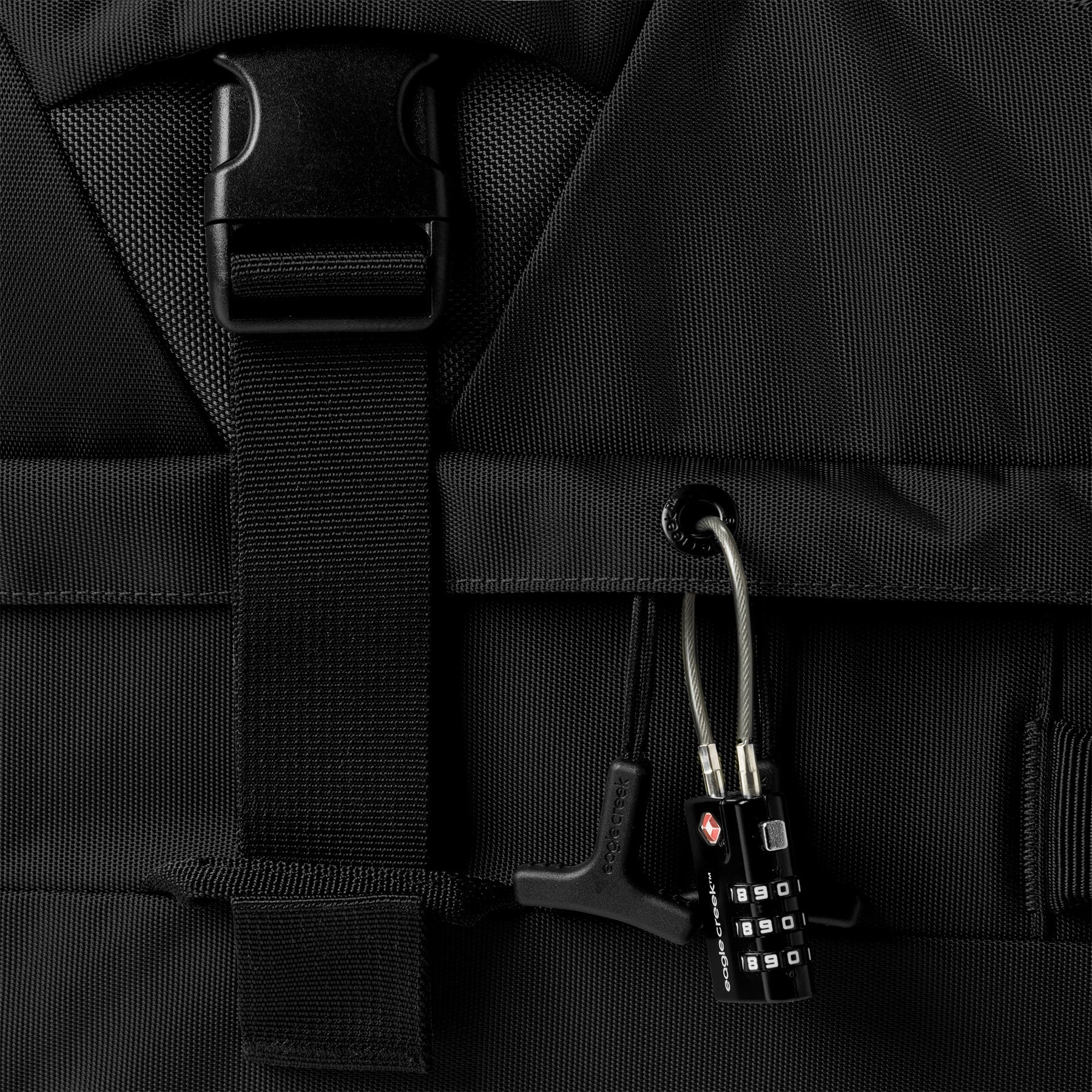 Black Heavy Duty Rolling Trunk Eagle Creek