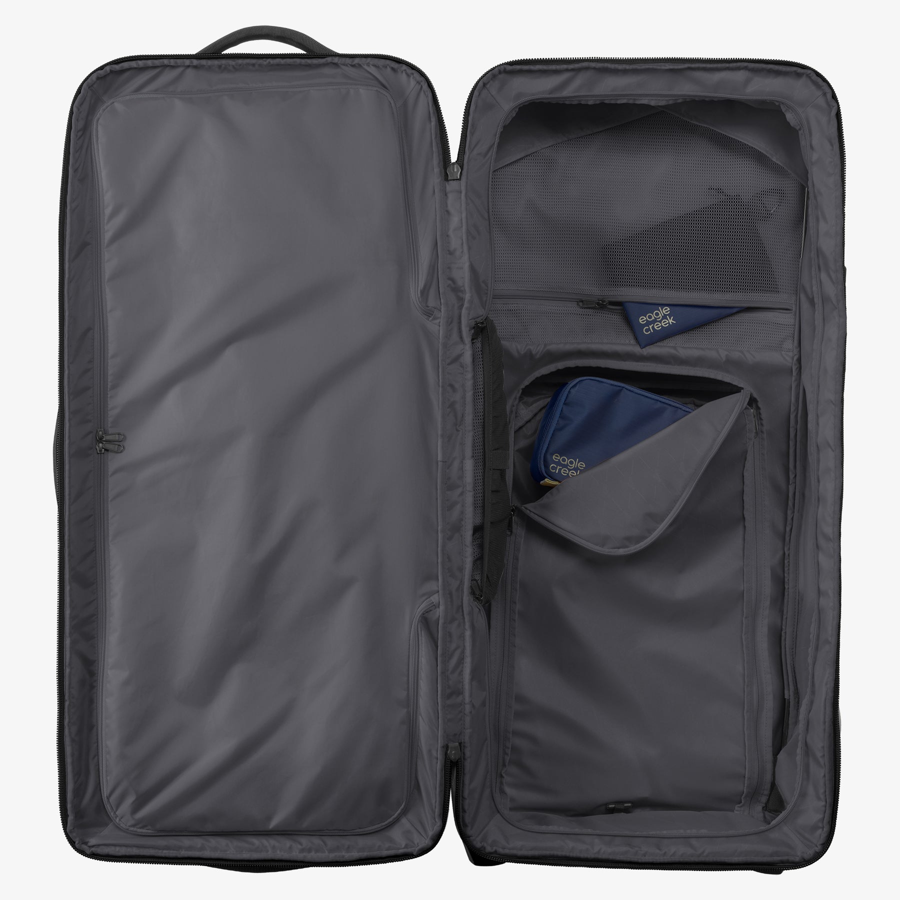 Black Military Rolling Trunk Eagle Creek