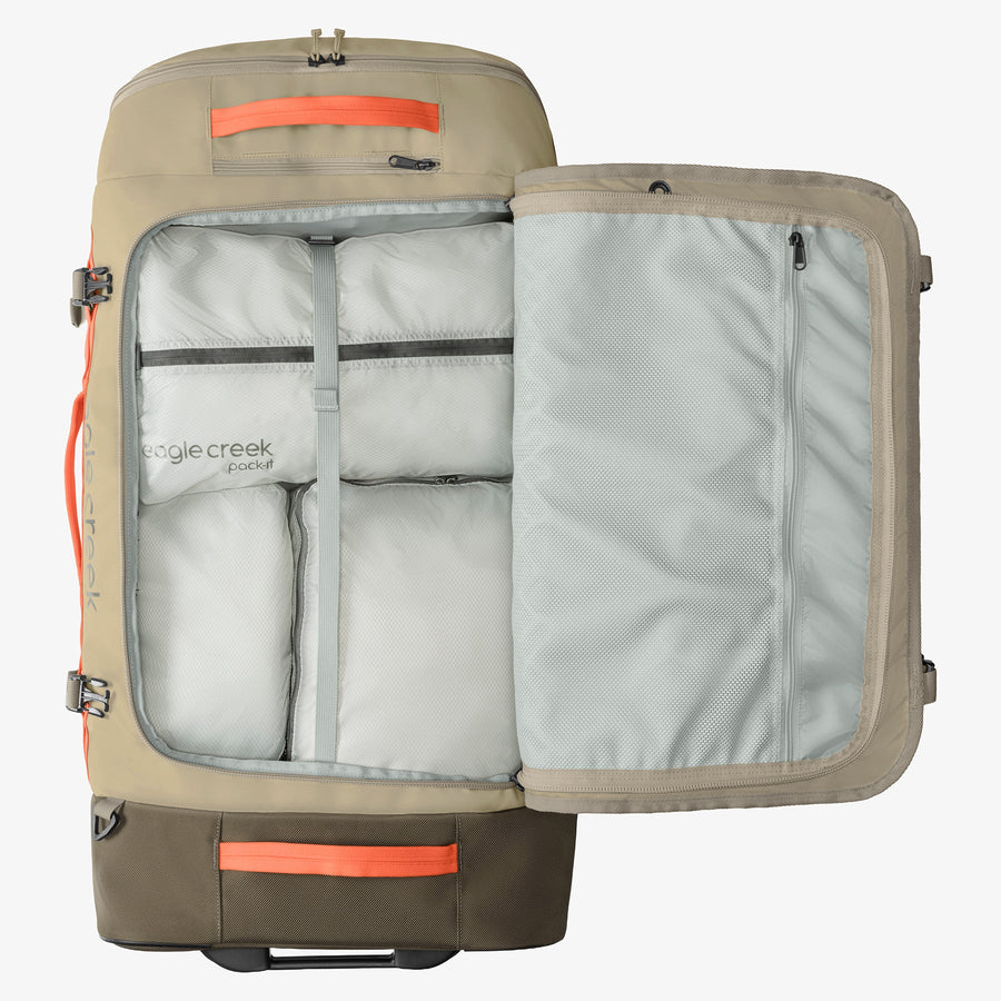 Tan Rolling Duffel Internal Organization Eagle Creek