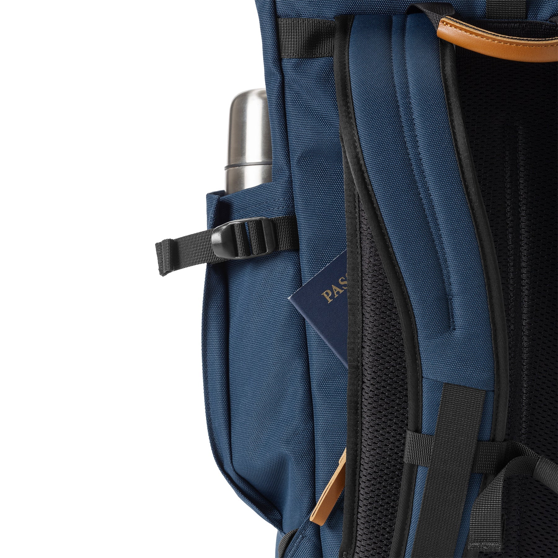 Blue Rolltop Travel Pack