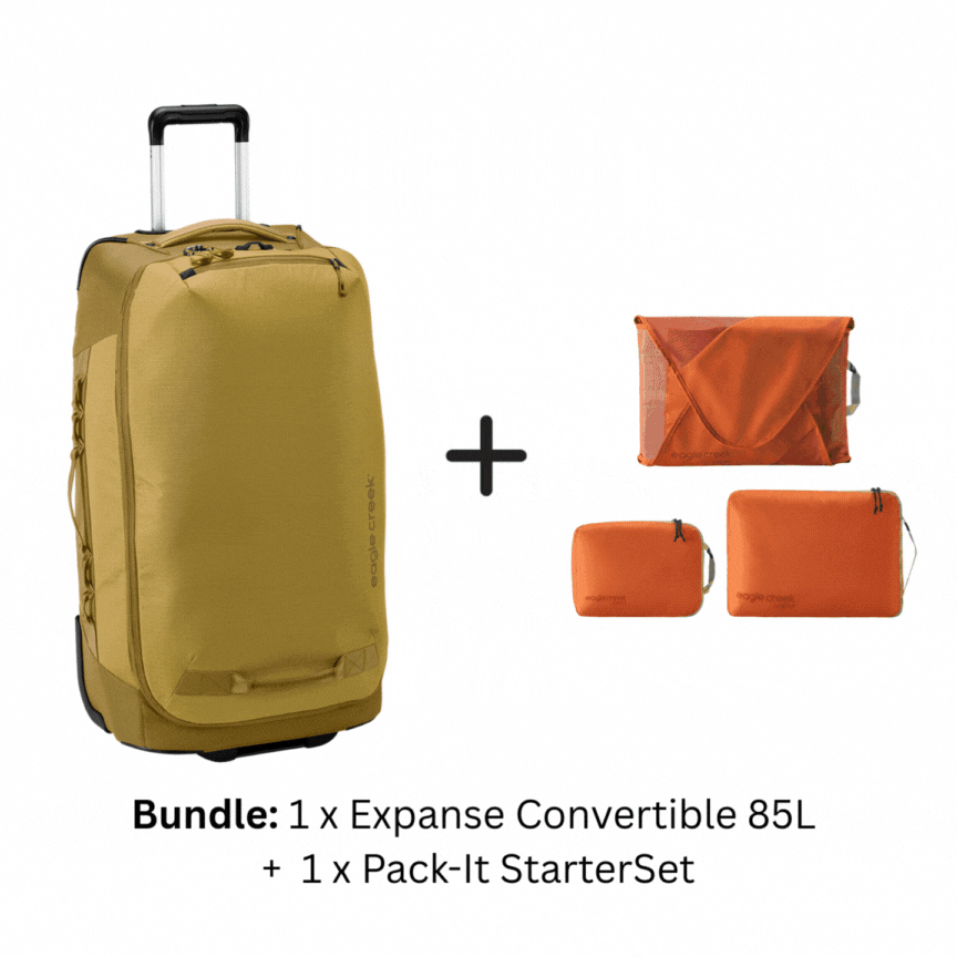 EXPANSE CONVERTIBLE 85L + PACK-IT STARTER SET BUNDLE