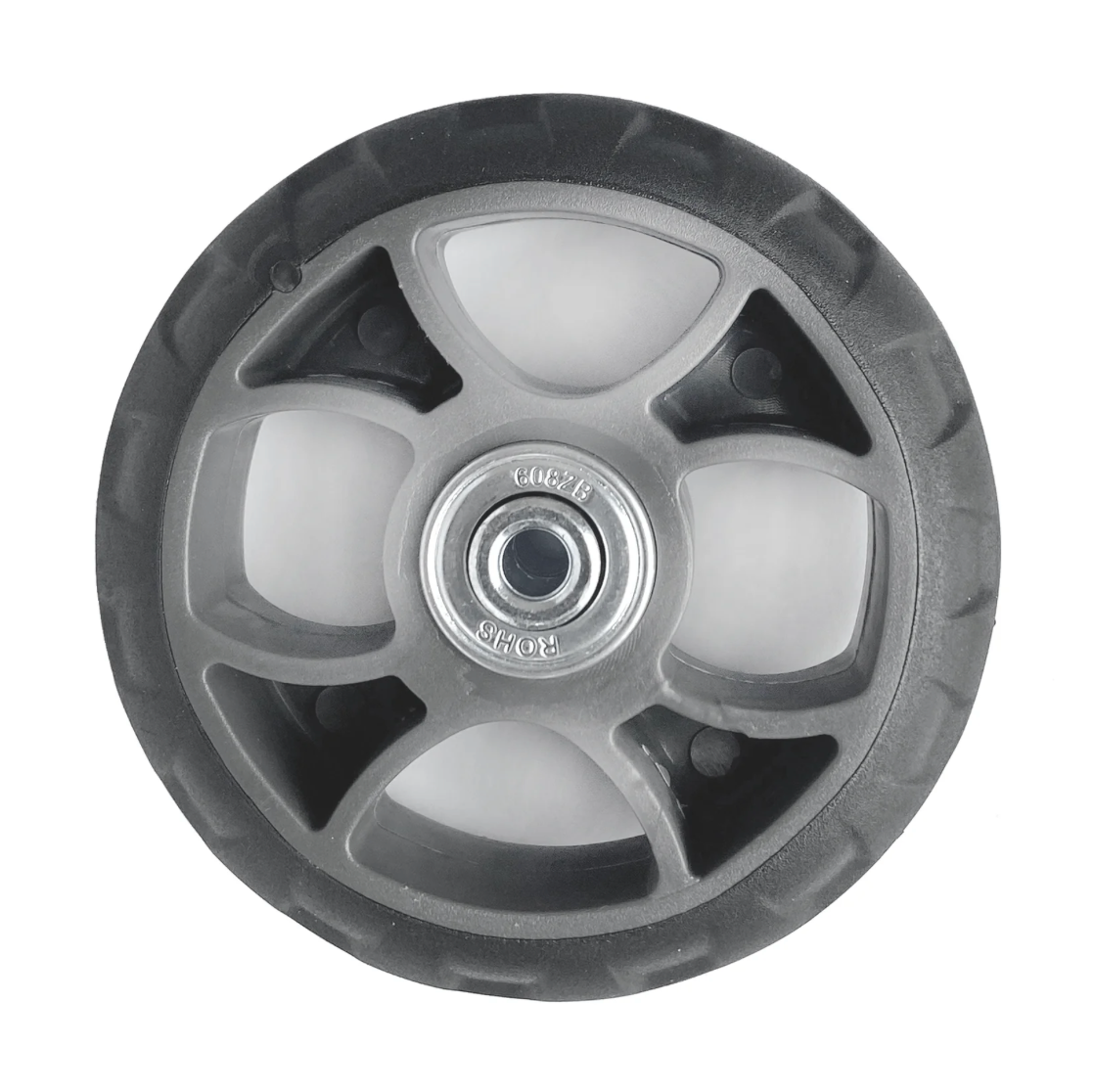 Roue fine de 90 mm avec roulement de 6 mm - Kit