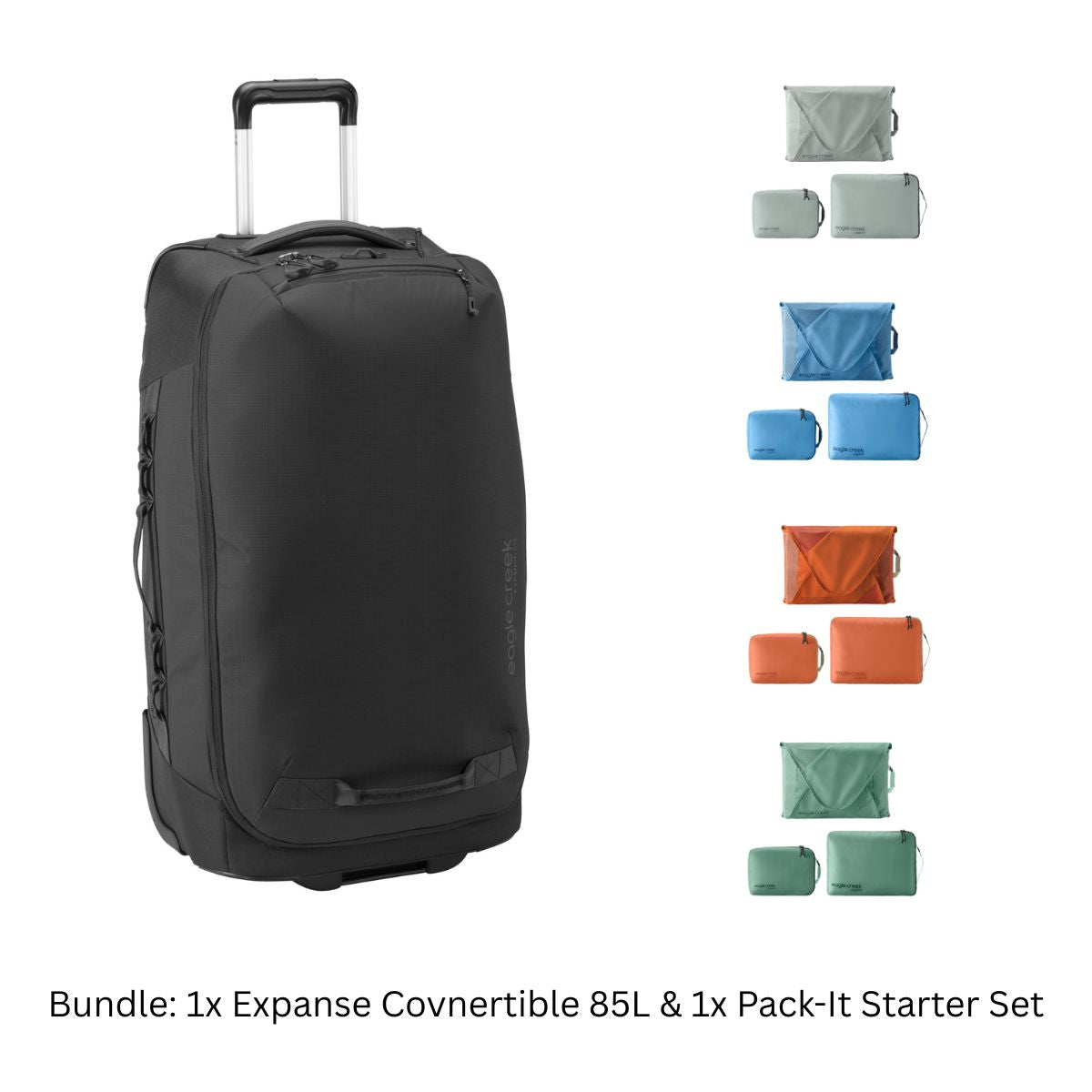 EXPANSE CONVERTIBLE 85L + PACK-IT STARTER SET BUNDLE