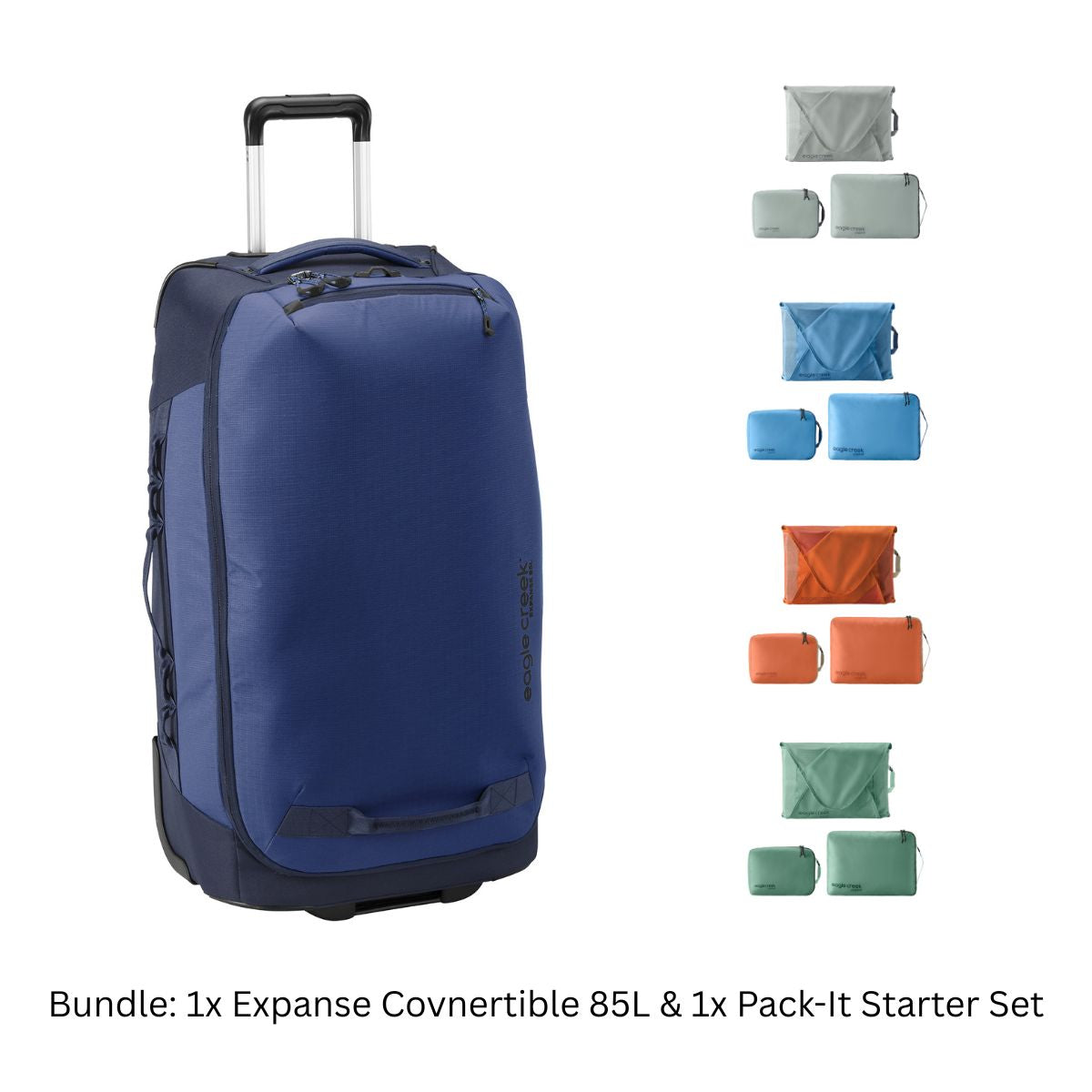 EXPANSE CONVERTIBLE 85L + PACK-IT STARTER SET BUNDLE