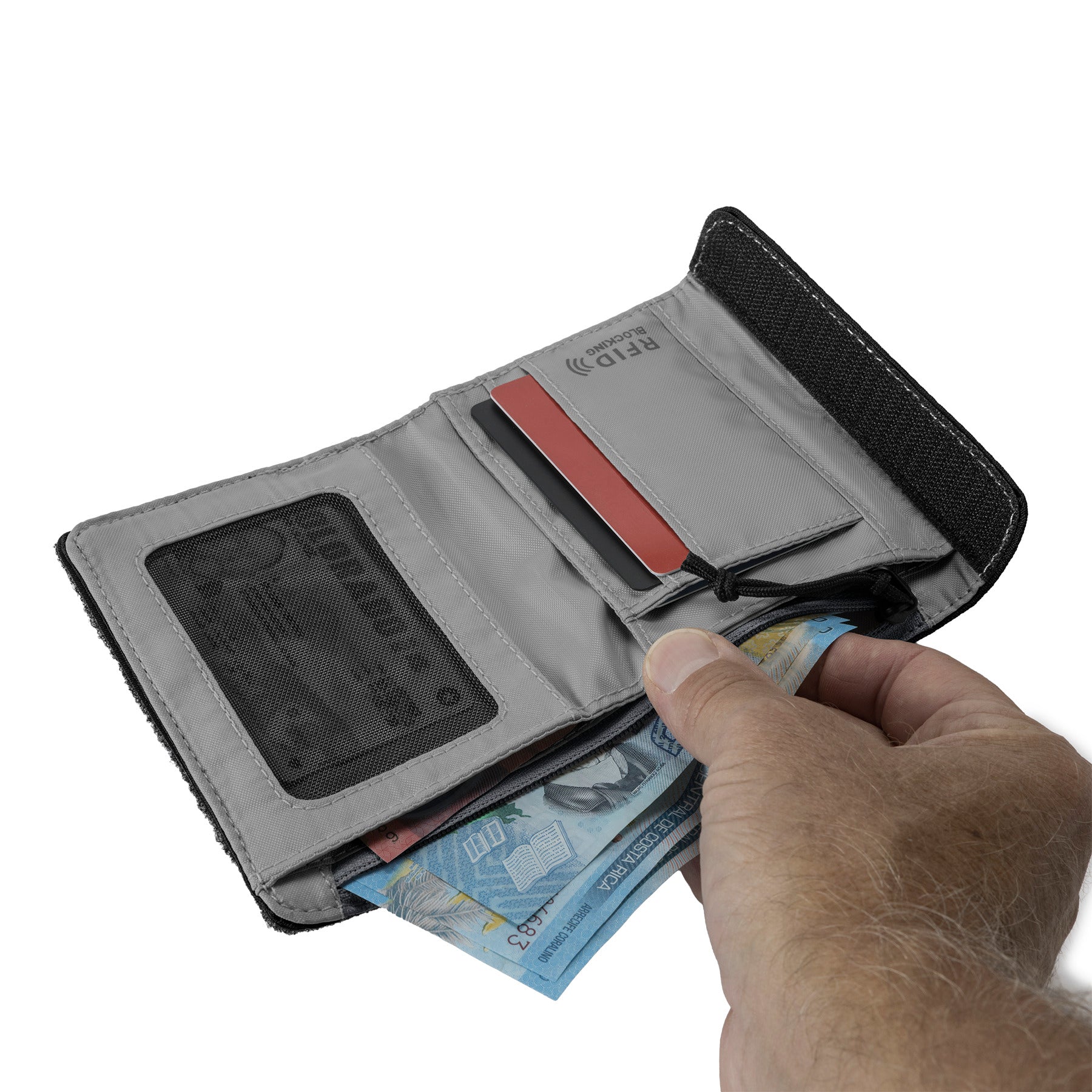 Stash RFID Tri-Fold Wallet