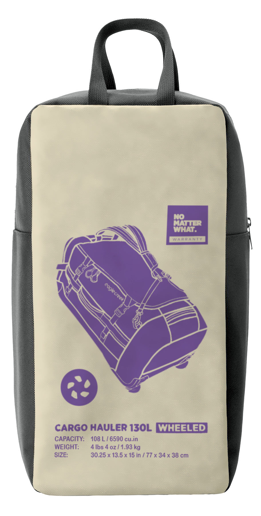 CARGO HAULER WHEELED DUFFEL 130L