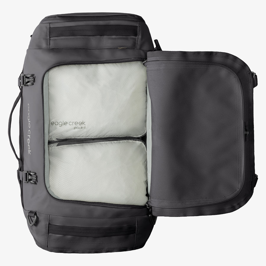 Black Carryon Duffel Bag Internal Organization