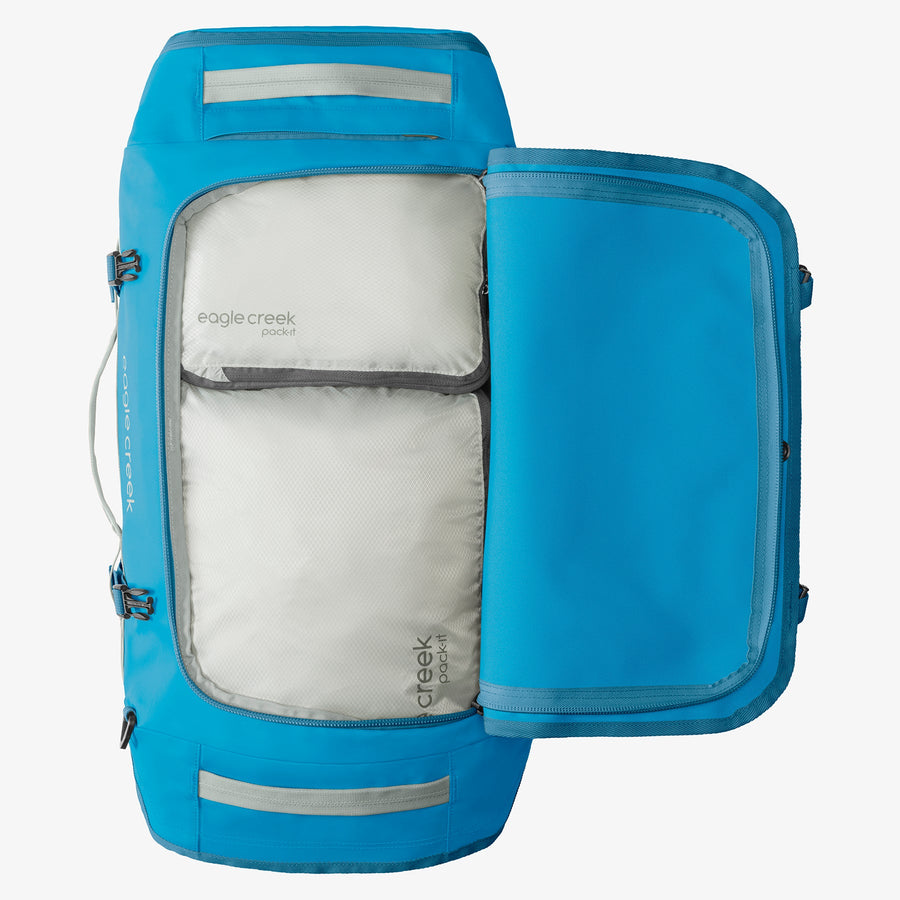 Blue Duffle Bag Internal Organization Eagle Creek