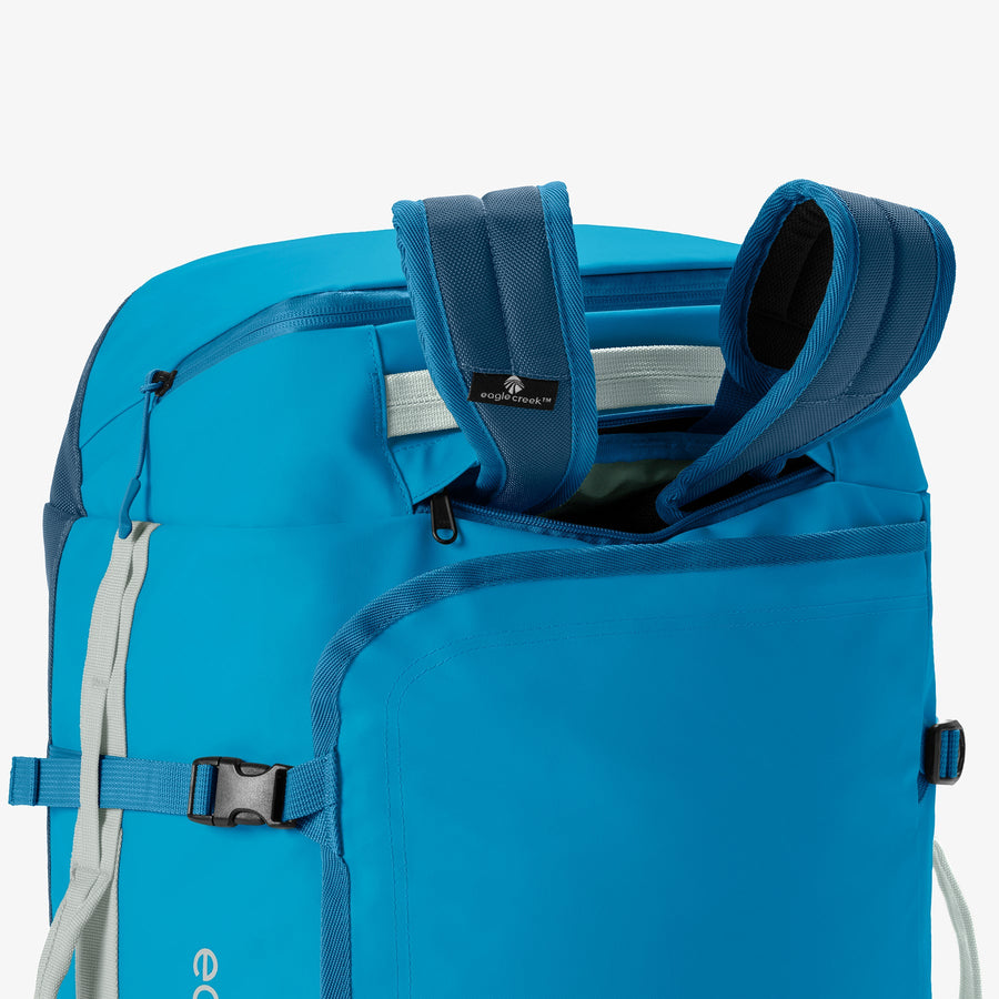 Blue Duffel Bag With Backpack Straps Eagle Creek