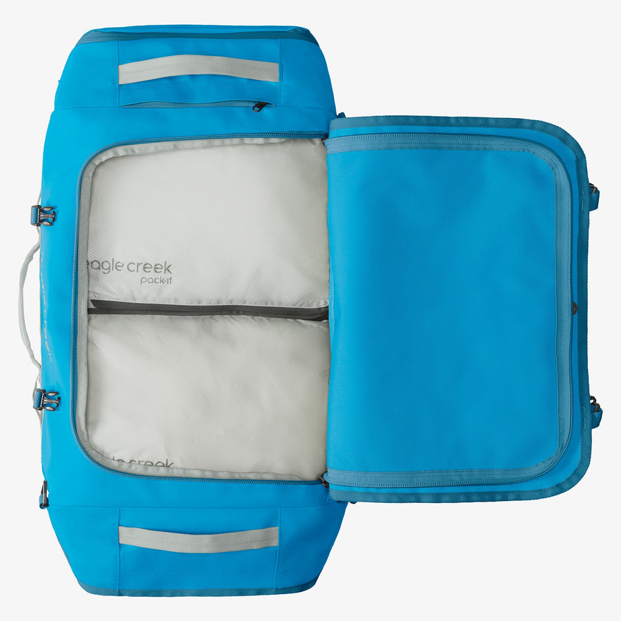 Blue Duffle Bag Internal Organization Eagle Creek