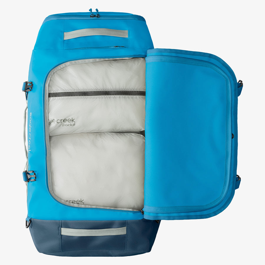 Blue Duffle Bag Internal Organization Eagle Creek