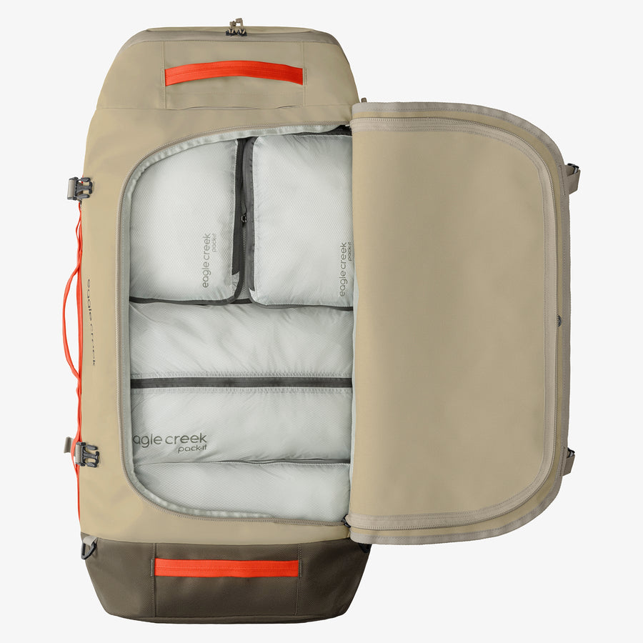 Tan Duffle Bag Internal Organization Eagle Creek