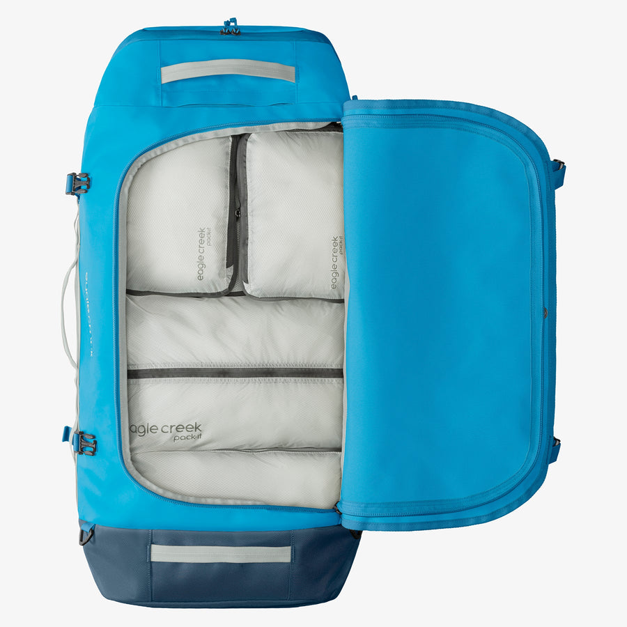 Blue Duffle Bag Internal Organization Eagle Creek