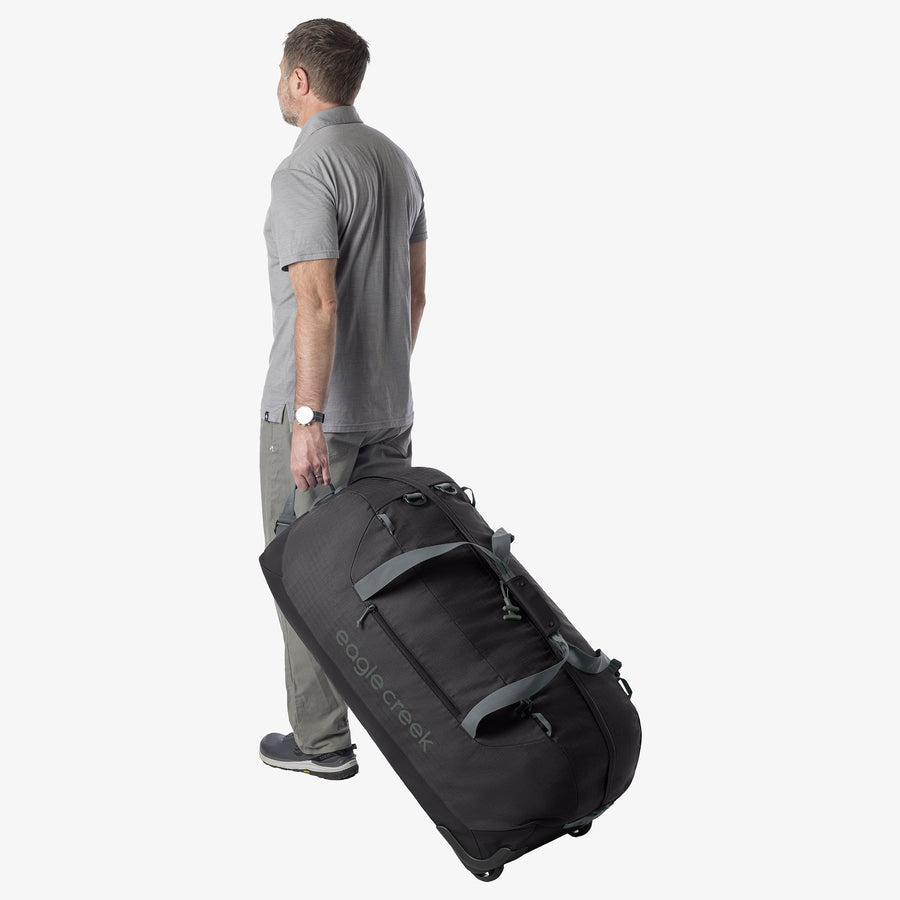 Black Travel Duffel Bag With Wheels Eagle Creek