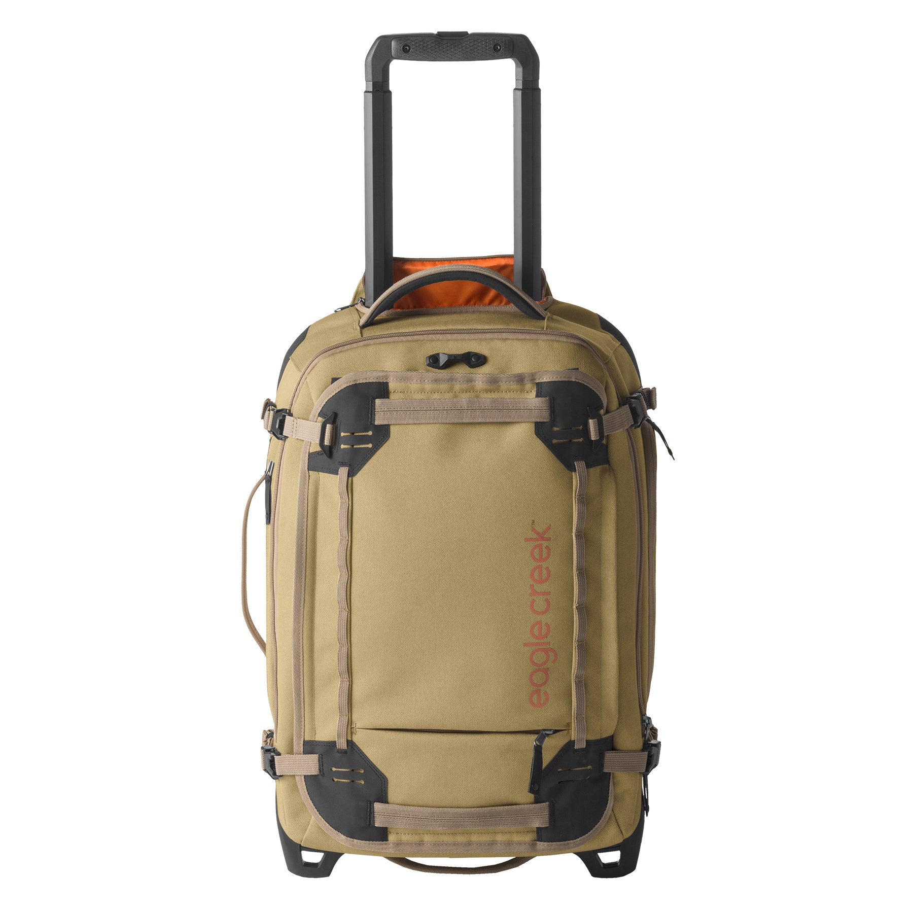 Gear Warrior XE 2 Wheel Convertible Carry On 50L Rollkoffer mit Rucksacktragegurten