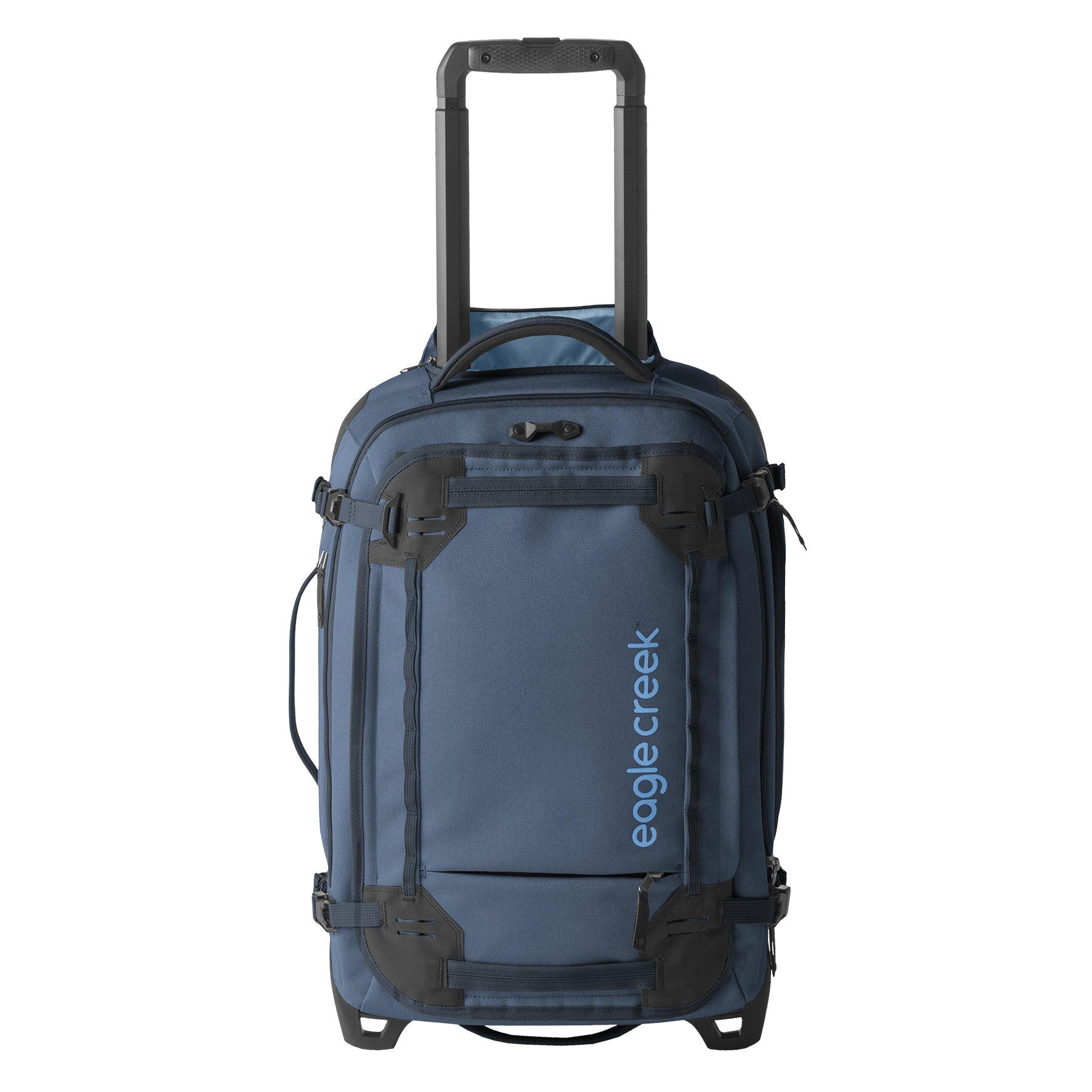 Gear Warrior XE 2 Wheel Convertible Carry On 50L Rollkoffer mit Rucksacktragegurten