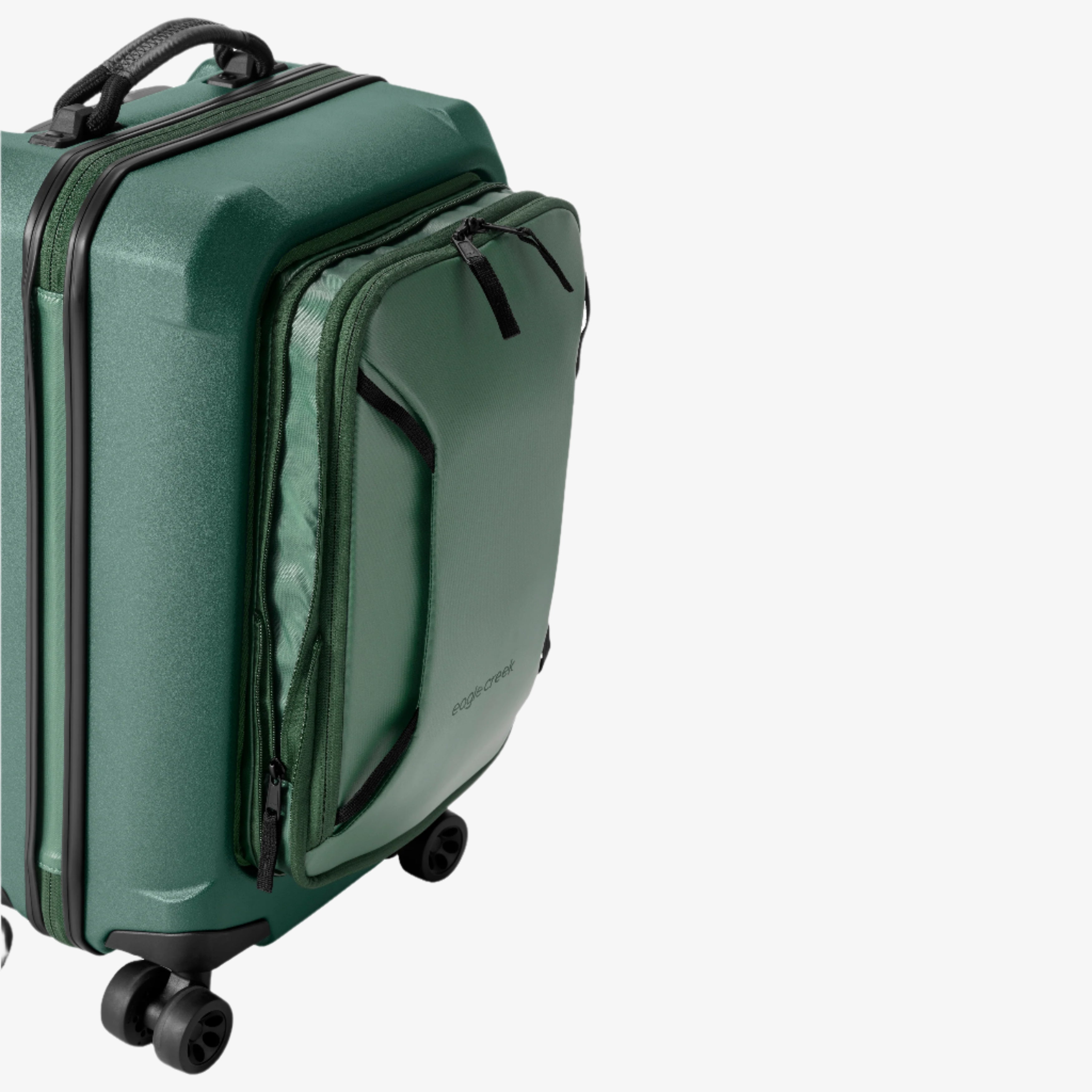 Carry On Luggage Expansion Zipper Detail