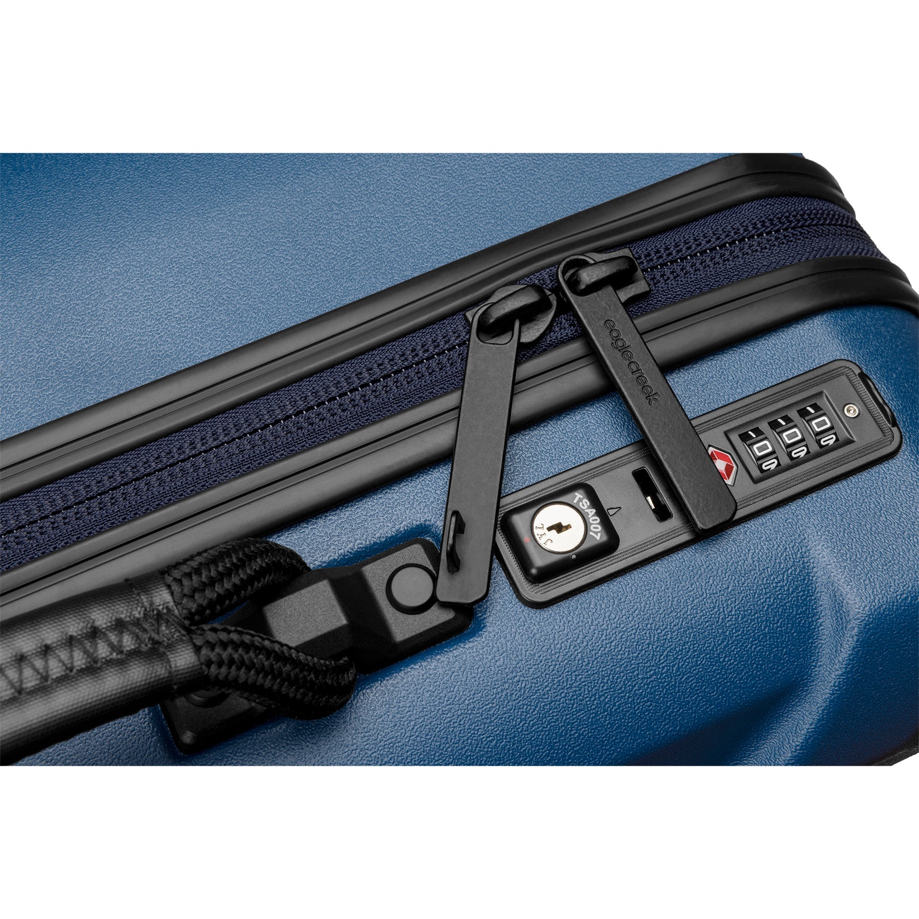 Blue Luggage with TSA Lock