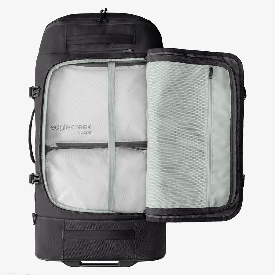 Black Duffle Bag Luggage Internal Organization Eagle Creek