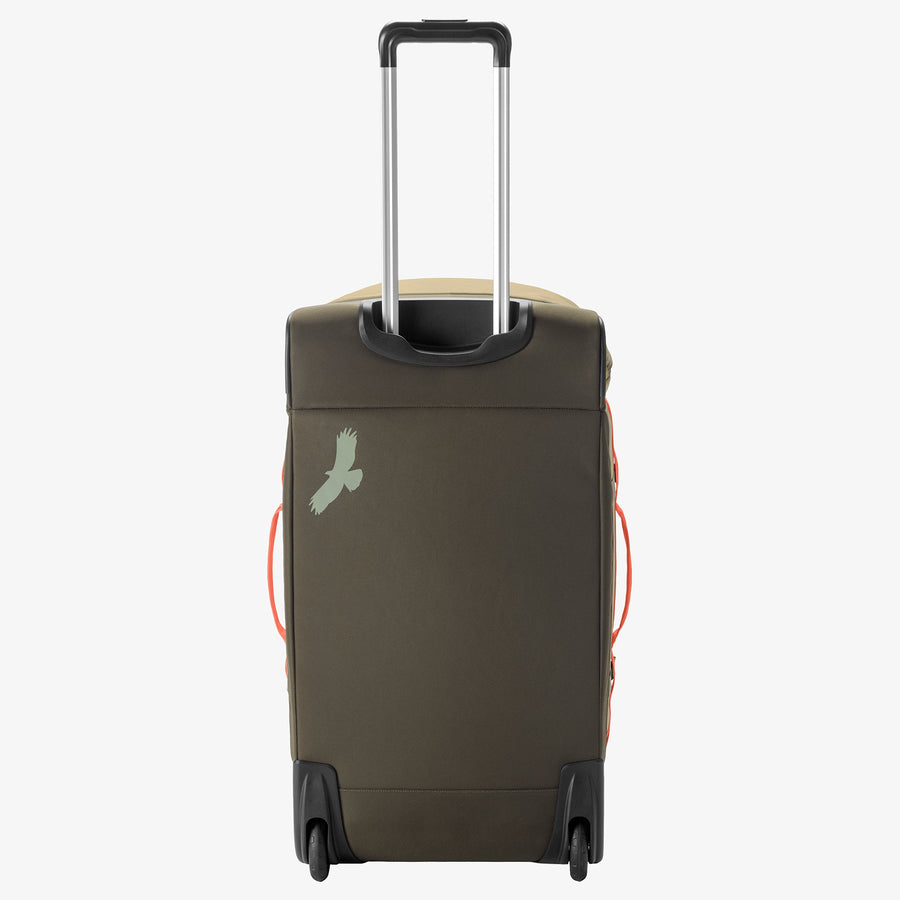 Large Brown Check-In Rolling Luggage Eagle Creek