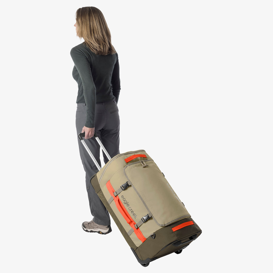 Tan Checked Luggage Eagle Creek