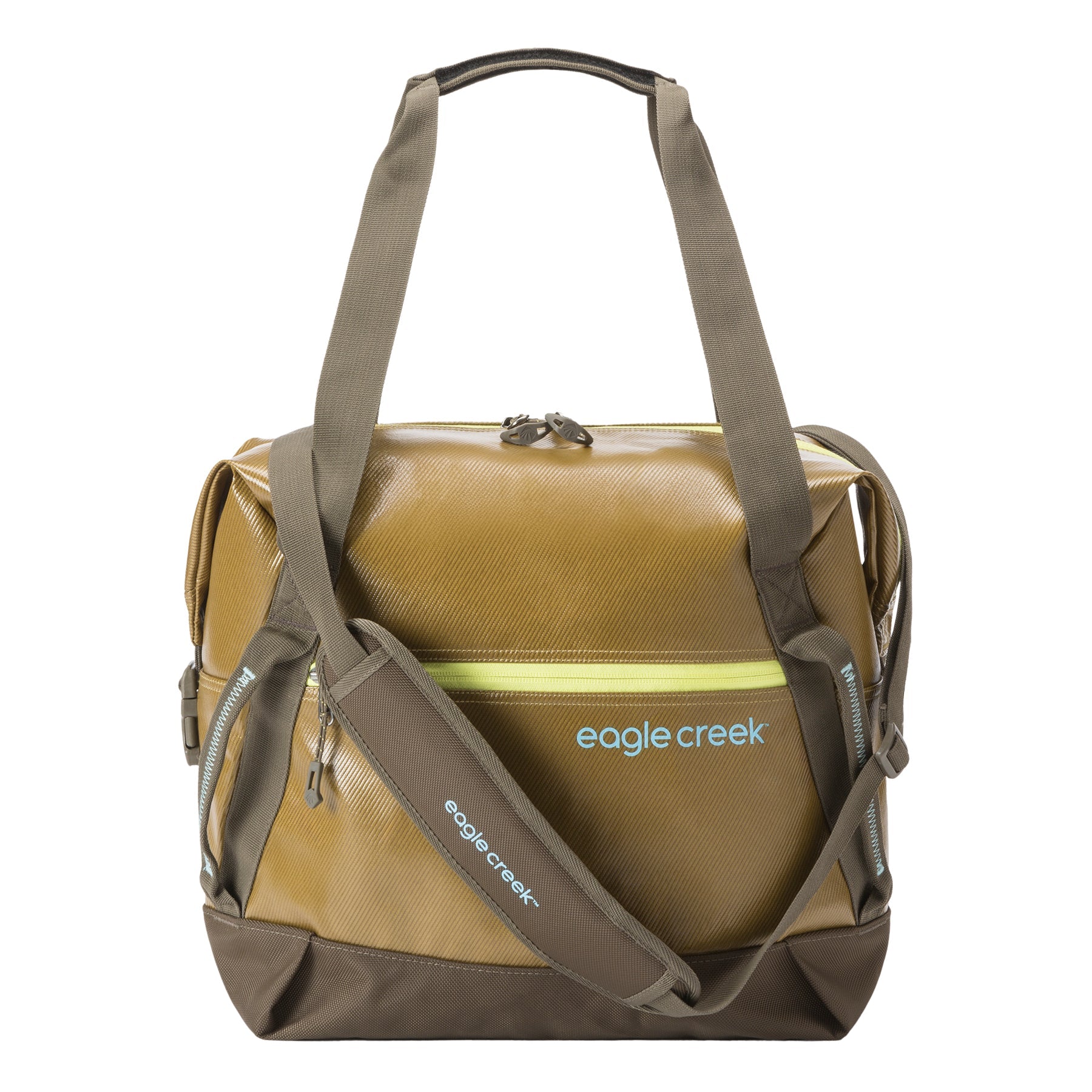 Field Brown Waterproof Tote Bags