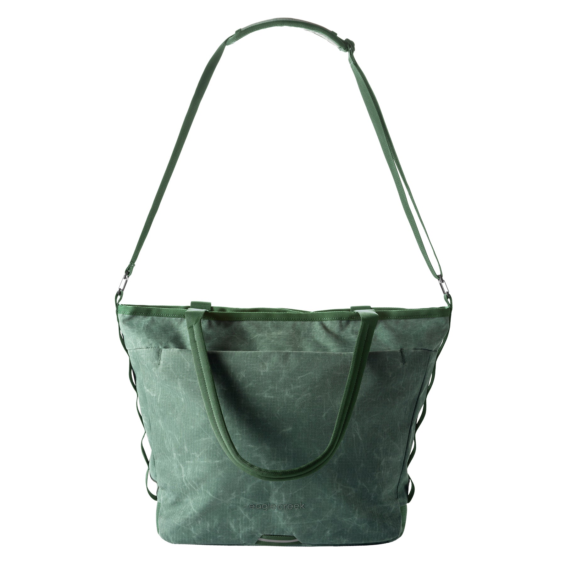 Grass Green Tote Bags Shoulder Strap Detail