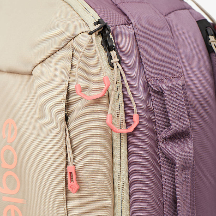 Purple Travel Backpack Locking Zippers Eagle Creek