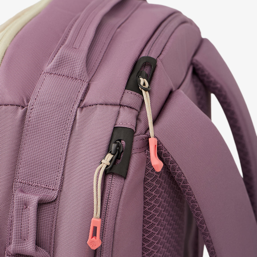 Purple Travel Backpack Zipper Pulls Eagle Creek