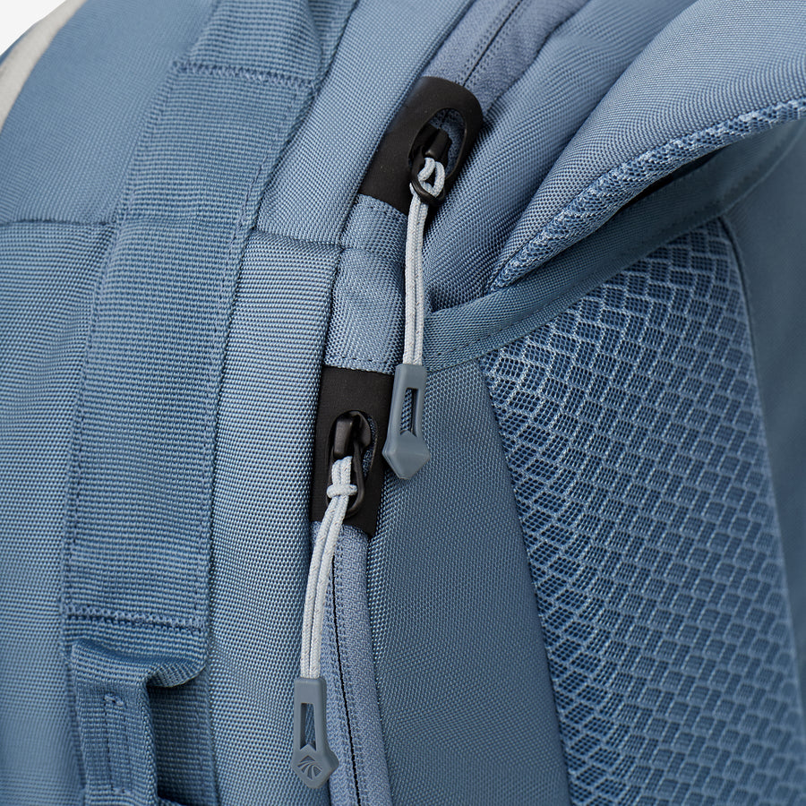 Blue Travel Backpack Zipper Pulls Eagle Creek